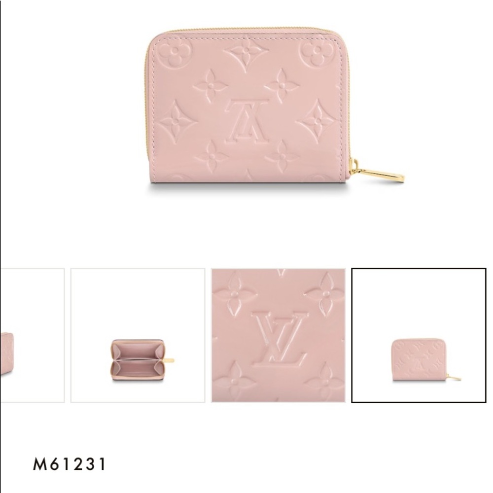 💗Louis Vuitton Rose Ballerine Zippy Wallet💗